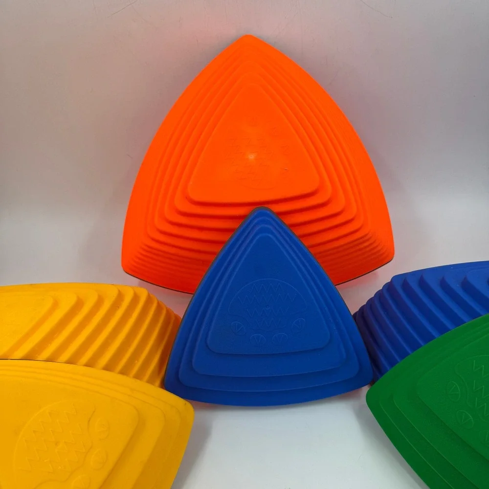 Gonge Balancing River Stones Hilltops Kids OS Multicolor 10 pc Set Non-Slip Pods